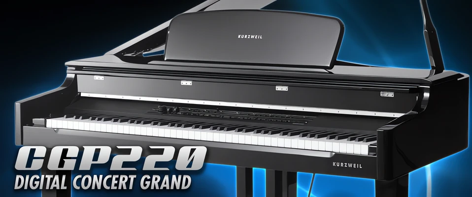 Kurzweil CGP 220W - cyfrowy fortepian koncertowy