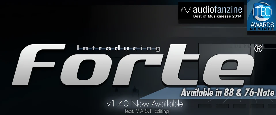 Kurzweil Forte OS 1.40 - Aktualizacja dla Forte i Forte 7 dostępna do pobrania