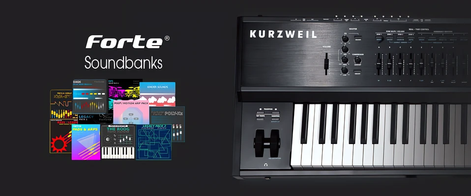 Najnowsze brzmienia dla syntezatorów Kurzweil Forte już dostępne