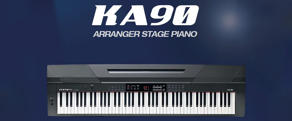 Kurzweil KA90 - Nowoczesne stage piano z klawiaturą hammer action