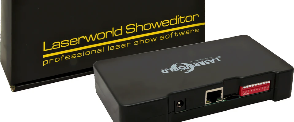 Profesjonalny zestaw Laserworld Showeditor Set.
