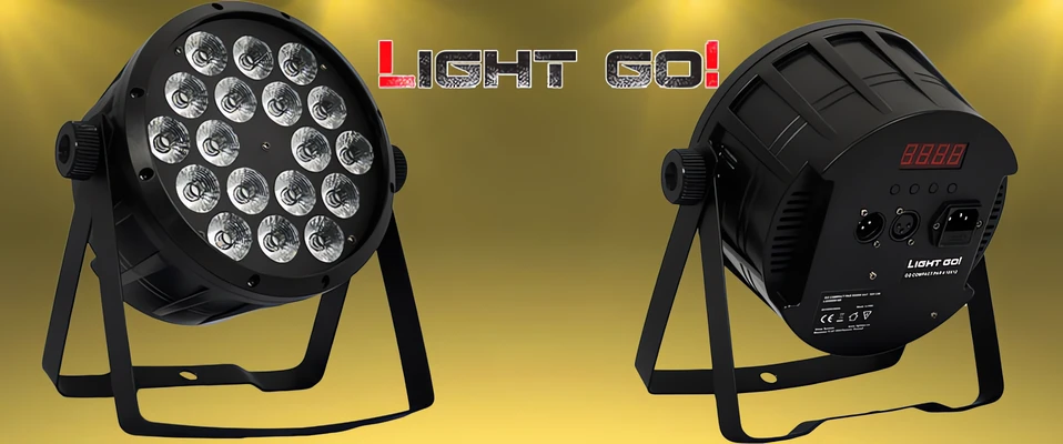 Light Go! przedstawia reflektor COMPACT PAR 4 18X12