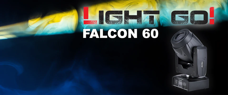 Light GO! - GO Spot Falcon 60 - bardzo wydajna głowa typu spot