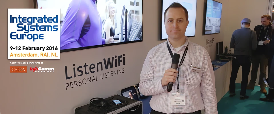 ISE2016: ListenWiFi & ListenIR - Dźwięk HD przez WiFi lub podczerwień