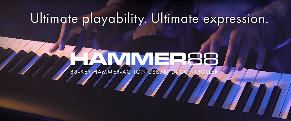Hammer 88 - Nowa klawiatura sterująca od M-Audio już w sklepach