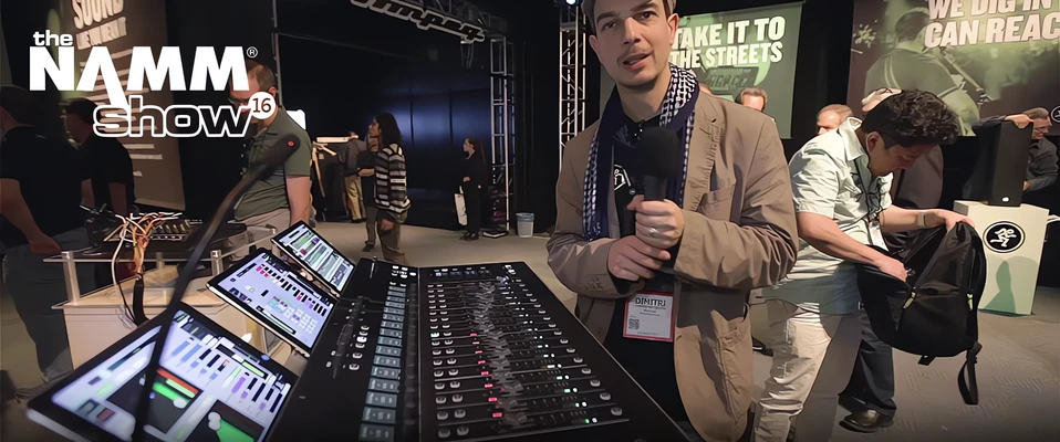 NAMM2016: Mackie AXIS - Innowacyjny sposób na miks! [Video]