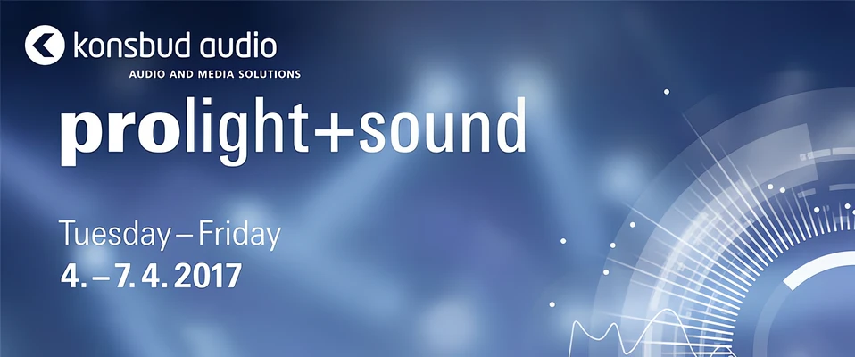Marki Konsbud Audio na Prolight+Sound 2017