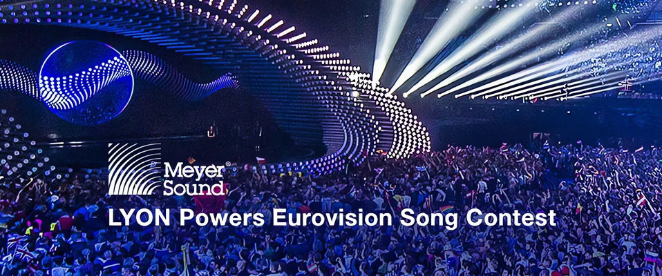 System Meyer Sound LYON nagłośnił konkurs Eurowizji w Wiedniu