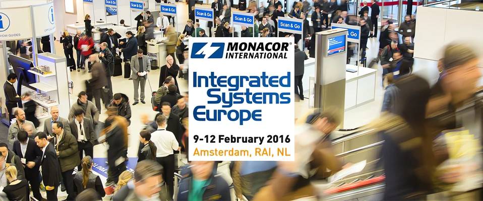 Monacor zaprasza na targi Integrated Systems Europe 2016 