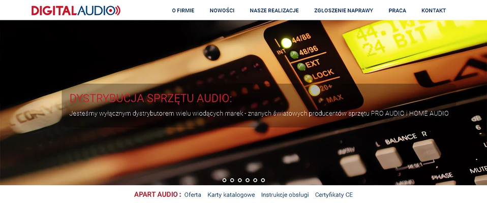 Nowa strona internetowa Digital Audio już dostępna