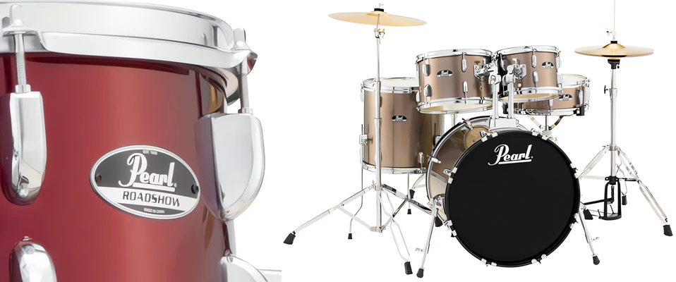 Pearl wprowadza nowe zestawy dla początkujących perkusistów - Roadshow.