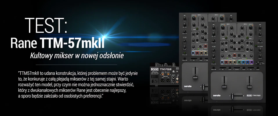 Test miksera Rane TTM57mkII w Infomusic.pl