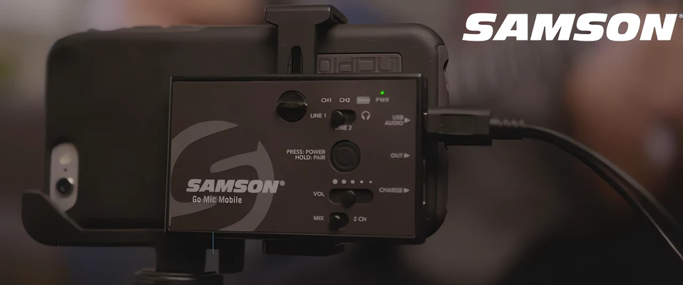 Samson Go Mic Mobile: Bezprzewodowy system mikrofonowy do smartfonów