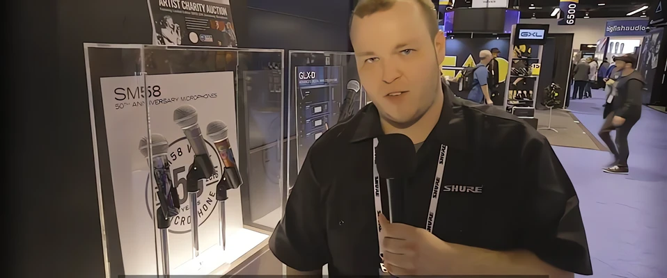 NAMM2017: Shure - 50. urodziny SM58 i wiele więcej [VIDEO]