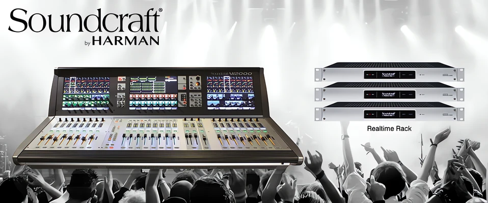 Procesor UAD Realtime Rack gratis przy zakupie konsolet Soundcraft