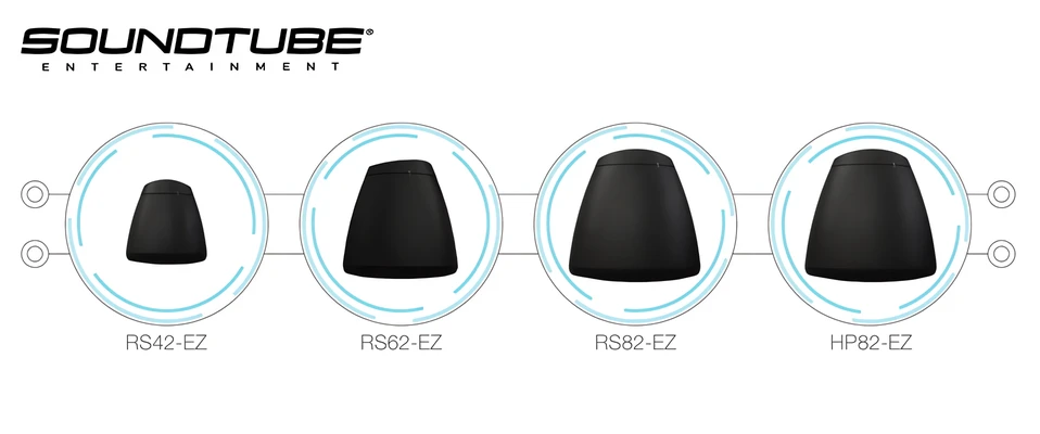 SoundTube RS-EZ - Zawieszane głośniki z technologią BroadBeam