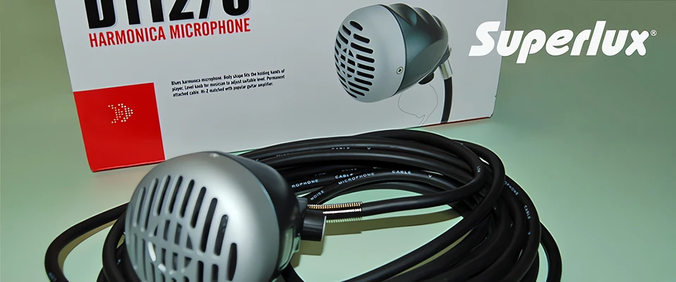 Superlux D-112C - Mikrofon dla twojej harmonijki