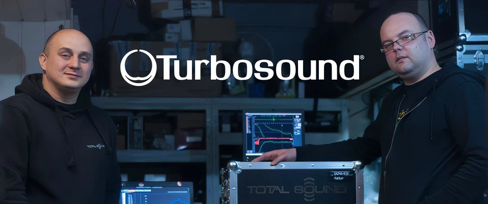 Total Sound wybrał urządzenia Powersoft i Turbosound
