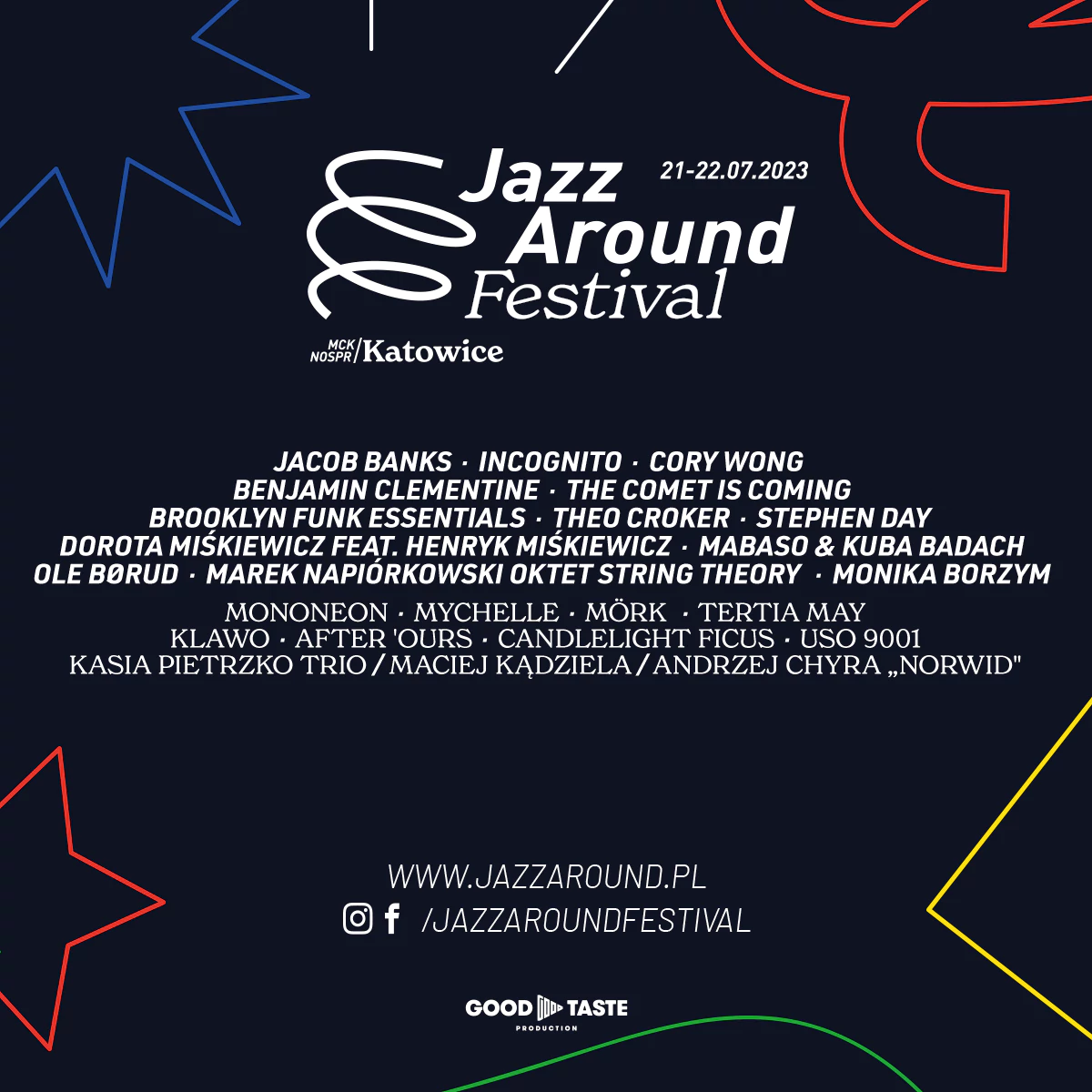 Znamy pełny lineup Jazz Around Festival 2023 INFOMUSIC.PL