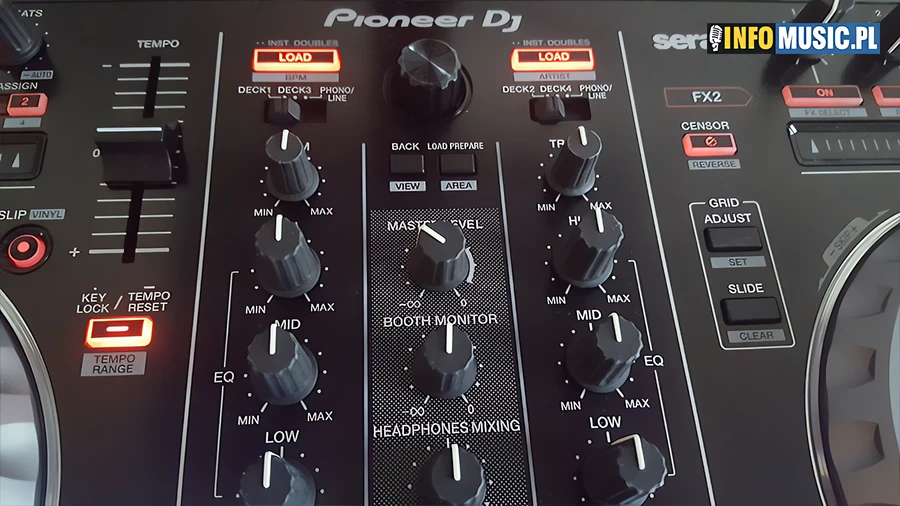 DJ機材 PioneerDJ DDJ-SR2 Pioneer DJ DDJ-SR2: 仕様と特長