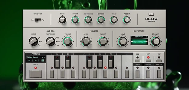 Arturia Acid V - Wirtualny syntezator basowy TB-303 Rolanda