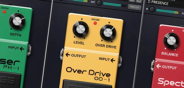 Boss Effects Pedals - z podłogi do komputera