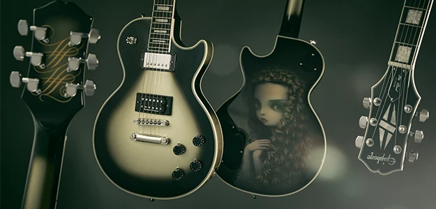 Queen Bee Les Paul Custom - Kolejna perełka od Adama Jonesa (Tool) i Epiphone