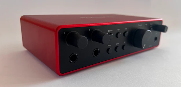 Test: Interfejs audio Focusrite Scarlett 2i2 4th gen