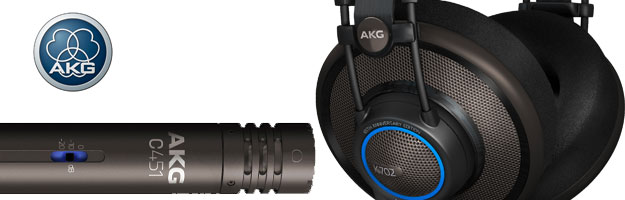Limitowana seria mikrofonów i słuchawek AKG - K702 i C451