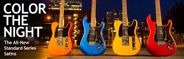 W kolorach nocy: Fender Standard Series Satins