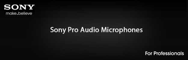 Mikrofony Sony Pro Audio dostępne w Audiostacji