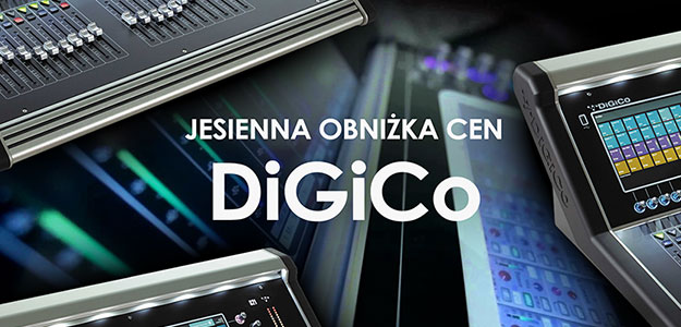 Polsound obniża ceny konsolet cyfrowych DiGiCo S21, S31 i SD9