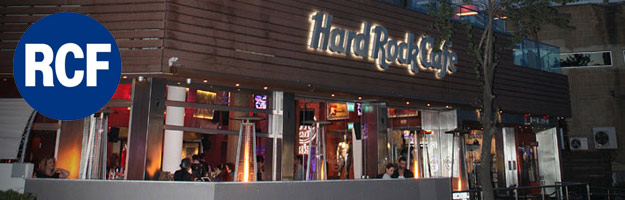 Głośny debiut Hard Rock Cafe dzięki RCF
