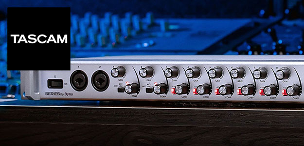 Nowy preamp mikrofonowy SERIES 8p Dyna od TASCAM