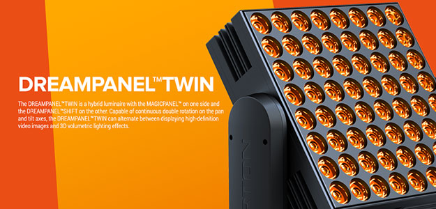 DreamPanel SHIFT &amp; TWIN - Nowa seria paneli LED od Ayrton