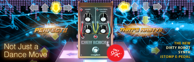 Dirty Robot na iStomp