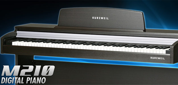 Kurzweil M210 - świetne pianino cyfrowe do nauki