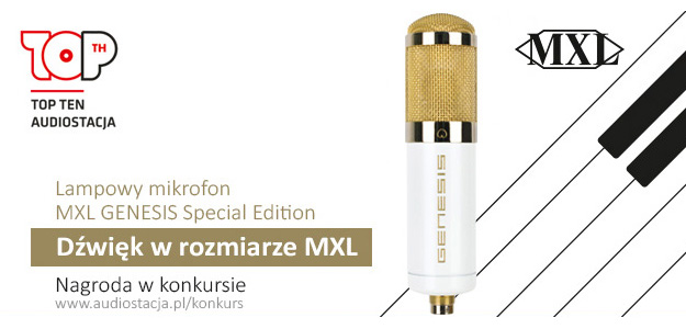 Mikrofon MXL GENESIS SE nagrodą w konkursie Audiostacja TOP TEN!