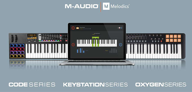 Bezpłatne lekcje Melodics dla nabywców klawiatur M-Audio