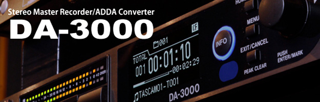 TASCAM wprowadza do sprzedaży recorder DA-3000