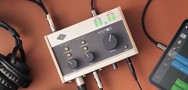 Interfejsy USB Universal Audio Volt 1 i 2: Na biurko i do plecaka