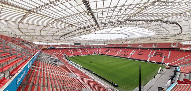 Nowatorskie rozwiązania CODA Audio w Bundeslidze na BayArena w Leverkusen