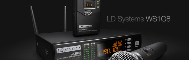 Bezprzewodowy system 1.8 GHz od LD Systems