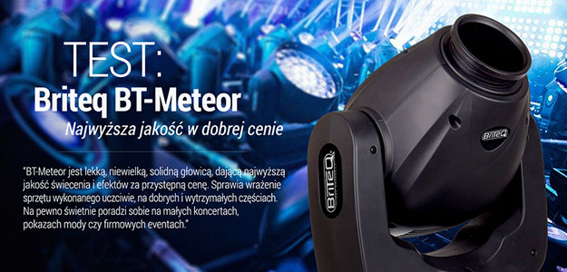 TEST: Ruchoma głowica Briteq BT-Meteor