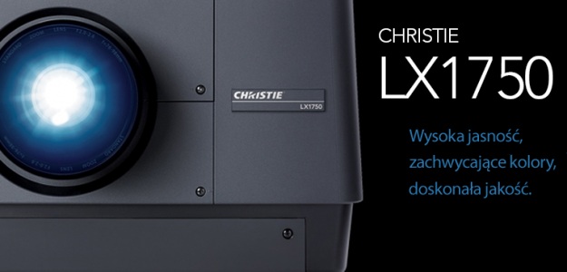 Christie LX1750: wysoka jasność, zachwycające kolory...