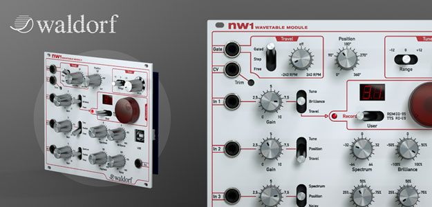 Waldorf nw1 - Nowy moduł w formacie Eurorack z syntezą wavetable