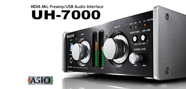 MESSE2014: Interfejs USB Tascam UH-7000 z preampami HDIA