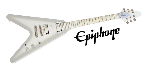 Epiphone &quot;Snow Falcon Outfit&quot; Flying V Brendon Small Signature