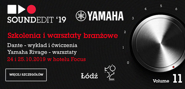 Yamaha zaprasza na szkolenia podczas festiwalu Soundedit w Łodzi