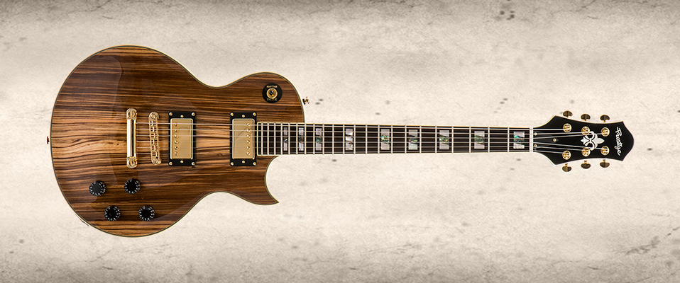 Prestige Guitars prezentuje gitarę Premier Zebrawood